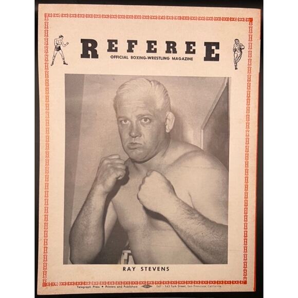 1967 Referee Cassius Clay Magazine Ernie Terrell Muhammad Ali Boxing Greatest - Picture 5 of 6